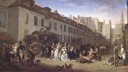 Louis Leopold  Boilly THe Arrival of a Coach (mk05) Spain oil painting reproduction